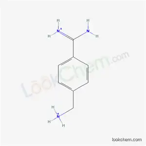 ({4-[Azaniumyl(imino)methyl]phenyl}methyl)ammonium