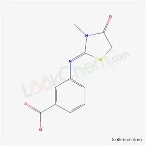 3-(3-메틸-4-옥소-티아졸리딘-2-일리덴아미노)-벤조산