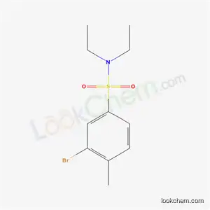 N, N- 다이 에틸 3-BROMO-4-METHYLBENZENESULFONAMIDE