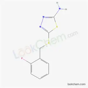 5- (2- 플루오로-벤질 설파 닐)-[1,3,4] 티아 디아 졸 -2- 일 라민
