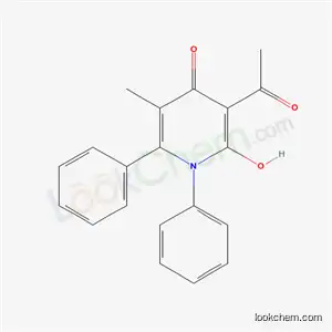 3-acetyl-4-hydroxy-5-methyl-1,6-diphenyl-2(1H)-pyridinone