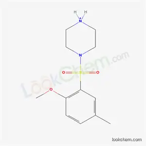 1-(2-메톡시-5-메틸-벤젠설포닐)-피페라진