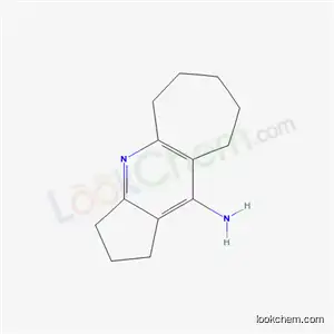 Molecular Structure of 62732-45-0 (1,2,3,5,6,7,8,9-octahydrocyclohepta[b]cyclopenta[e]pyridin-10-amine)