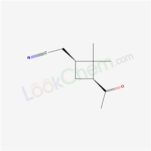 [(1S,3S)-3-Acetyl-2,2-dimethylcyclobutyl]acetonitrile