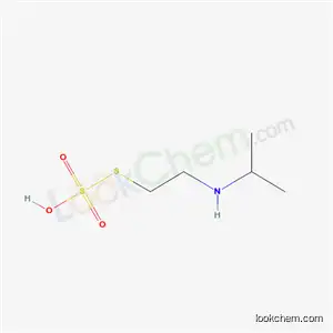 Molecular Structure of 929-08-8 (Thiosulfuric acid hydrogen S-[2-(isopropylamino)ethyl] ester)