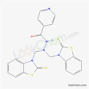 4- 피리딘 카르 복실 산 2,2- 비스 [[2- 티 옥소 벤조 티아 졸 -3 (2H)-일] 메틸] 히드라 지드