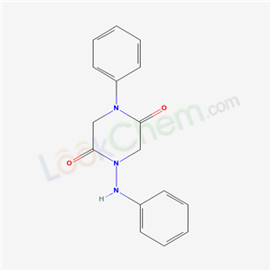 1-anilino-4-phenyl-piperazine-2,5-dione cas  70826-41-4