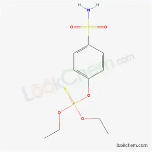 Molecular Structure of 1902-25-6 (Phosphorothioic acid O-[4-(aminosulfonyl)phenyl]O,O-diethyl ester)