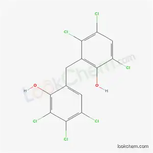 Molecular Structure of 1940-20-1 (6-(2-Hydroxy-3,5,6-trichlorobenzyl)-2,3,4-trichlorophenol)