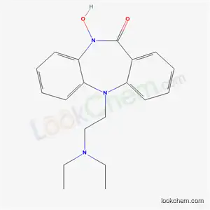 Molecular Structure of 2137-28-2 (5-[2-(diethylamino)ethyl]-10-hydroxy-5,10-dihydro-11H-dibenzo[b,e][1,4]diazepin-11-one)