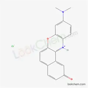 9-(dimethylamino)-2-oxo-2H-benzo[a]phenoxazin-12-ium chloride