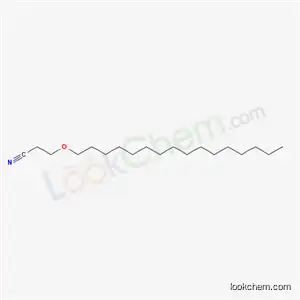 Molecular Structure of 3605-77-4 (3-(Hexadecyloxy)propanenitrile)