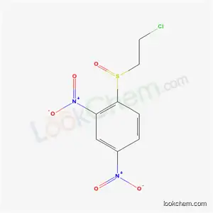 Molecular Structure of 5416-05-7 ((2-Chloroethyl)(2,4-dinitrophenyl) sulfoxide)
