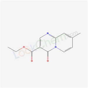 Ethyl 7-methyl-4-oxo-4H-pyrido(1,2-a)pyrimidine-3-carboxylate cas  5435-82-5