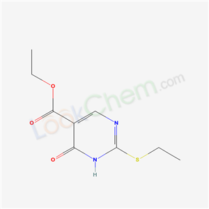 2-Ethylthio-1,4-dihydro-4-oxo-5-pyrimidinecarboxylic acid ethyl ester