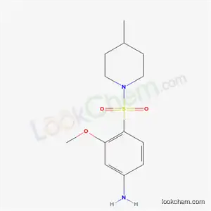 3-메톡시-4-(4-메틸-피페리딘-1-설포닐)-페닐아민
