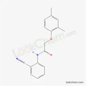 N-(2-cyanophenyl)-2-(2,4-dimethylphenoxy)acetamide