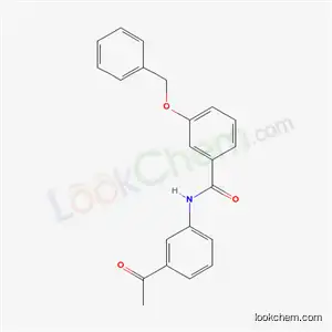 Molecular Structure of 6248-41-5 (N-(3-acetylphenyl)-3-(benzyloxy)benzamide)