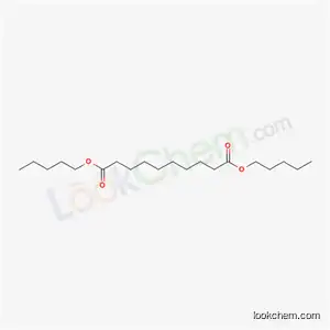 Molecular Structure of 6819-09-6 (Decanedioic acid dipentyl ester)