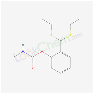 [2-[bis(ethylsulfanyl)methyl]phenyl] N-methylcarbamate