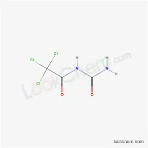 Molecular Structure of 6943-66-4 (N-(Aminocarbonyl)-2,2,2-trichloroacetamide)