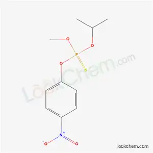Molecular Structure of 13955-12-9 (O-methyl O-(4-nitrophenyl) O-propan-2-yl phosphorothioate)