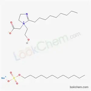 나트륨 1-(카르복시메틸)-4,5-디히드로-1-(2-히드록시에틸)-2-노닐-1H-이미다졸륨 도데실 황산염