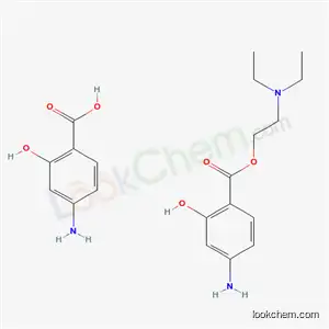 4-amino-2-hydroxybenzoic acid - 2-(diethylamino)ethyl 4-amino-2-hydroxybenzoate (1:1)