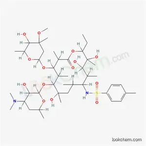 Molecular Structure of 56998-46-0 ((9S)-9-Deoxo-9-[[(4-methylphenyl)sulfonyl]amino]erythromycin)