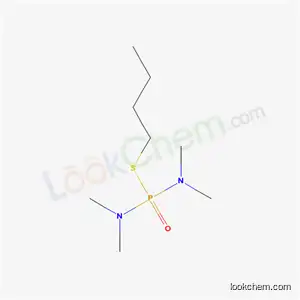 Molecular Structure of 18545-48-7 (N,N,N',N'-Tetramethyldiamidothiophosphoric acid=S-butyl ester)