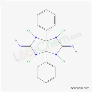 Imidazo(4,5-d)imidazole, 1,3,4,6-tetrachlorooctahydro-2,5-diimino-3a,6a-diphenyl-