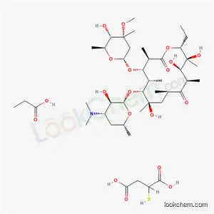 프로피오닐 에리스로마이신 머캅토숙시네이트