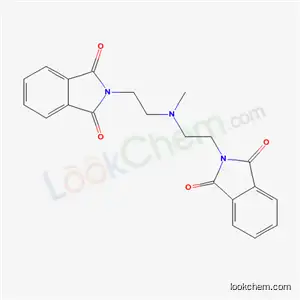 Molecular Structure of 20541-99-5 (2,2'-[(Methylimino)bisethylene]bis(2H-isoindole-1,3-dione))