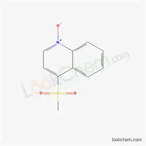 Molecular Structure of 20872-53-1 (4-methylsulfonyl-1-oxido-quinoline)