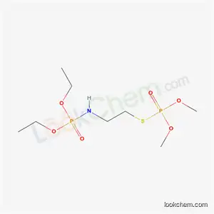 Phosphorothioic acid S-[2-(디에톡시포스피닐아미노)에틸]O,O-디메틸 에스테르