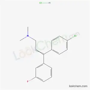 1-(p-클로로페닐)-1-(m-플루오로페닐)-3-디메틸아미노프로프-1-엔 염산염