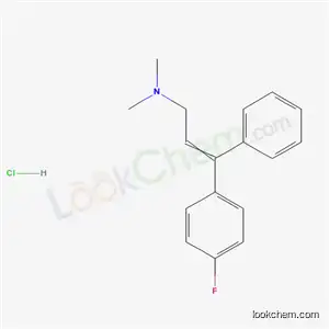 1-(p-플루오로페닐)-1-페닐-3-디메틸아미노프로프-1-엔 염산염