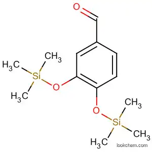 Molecular Structure of 10586-13-7 (Benzaldehyde, 3,4-bis[(trimethylsilyl)oxy]-)