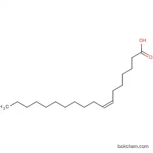 Molecular Structure of 13126-31-3 (cis-7-octadecenoic acid)
