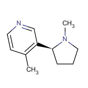 Pyridine, 4-methyl-3-[(2S)-1-methyl-2-pyrrolidinyl]-