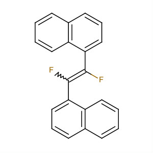 Naphthalene, 1,1'-(1,2-difluoro-1,2-ethenediyl)bis-