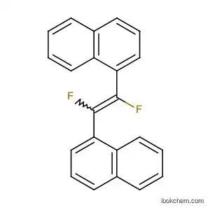 Molecular Structure of 1423-70-7 ((E)-1,1'-(1,2-DIFLUORO-1,2-ETHENEDIYL)BISNAPHTHALENE)
