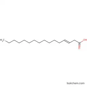 Molecular Structure of 1686-10-8 ((3E)-hexadec-3-enoic acid)