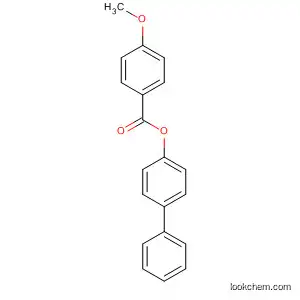 Benzoic acid, 4-methoxy-, [1,1'-biphenyl]-4,4'-diyl ester