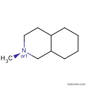 Molecular Structure of 21656-75-7 (Isoquinoline, decahydro-2-methyl-, trans-)