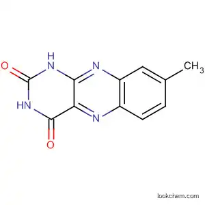 Molecular Structure of 22525-69-5 (Benzo[g]pteridine-2,4(1H,3H)-dione, 8-methyl-)