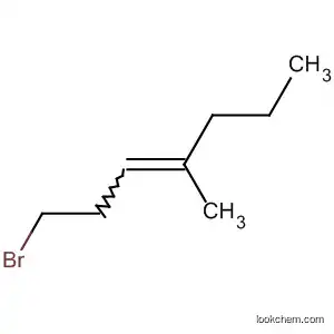 Molecular Structure of 24230-12-4 (3-Heptene, 1-bromo-4-methyl-)