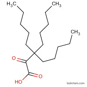 Molecular Structure of 26269-42-1 (Octanoic acid, 2-oxo-3,3-dipentyl-)
