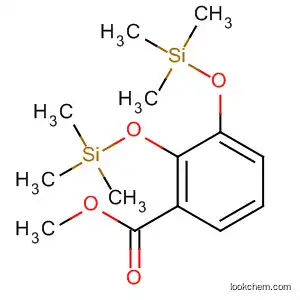 Molecular Structure of 27798-54-5 (2,3-Bis(trimethylsiloxy)benzoic acid methyl ester)