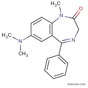 1-メチル-5-フェニル-7-(ジメチルアミノ)-1H-1,4-ベンゾジアゼピン-2(3H)-オン